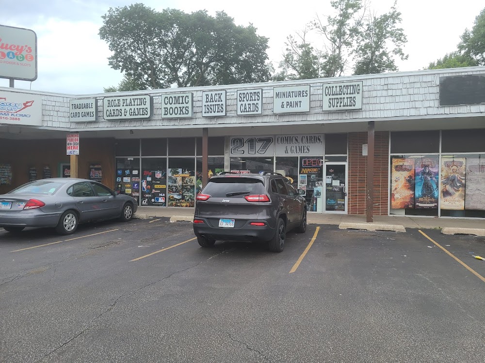217 Comics, Cards & Games, tienda de TCG en Springfield