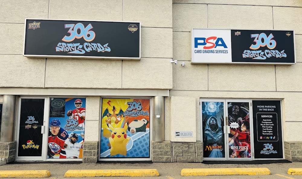 306 SPORTS CARDS, tienda de TCG en Saskatoon
