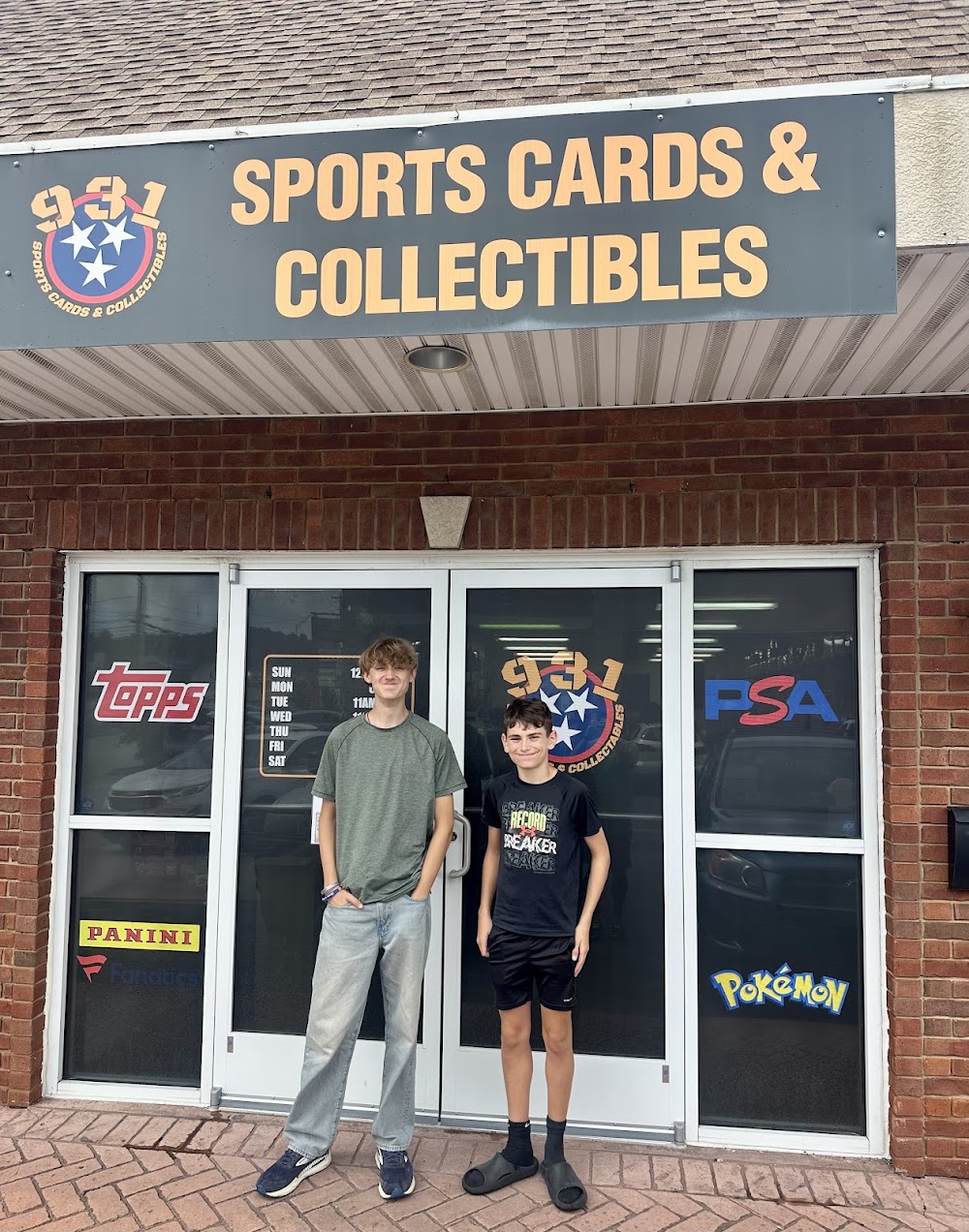 931 Sports Cards and Collectibles, tienda de TCG en Cookeville