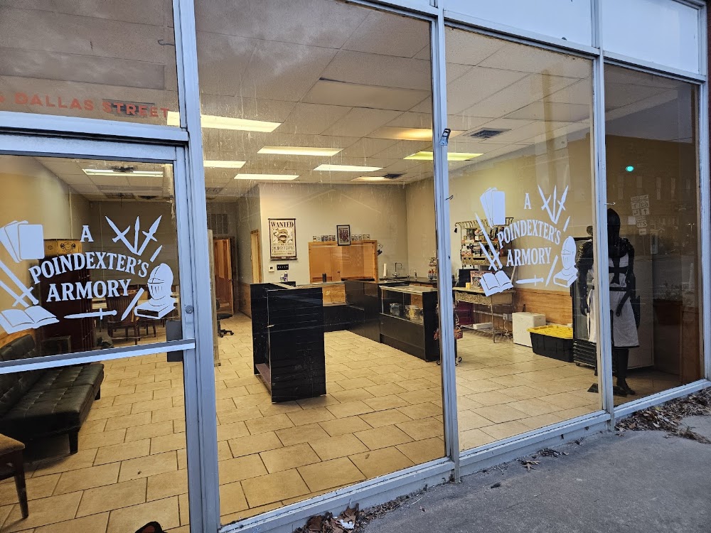 A Poindexter's Armory, tienda de TCG en Talihina