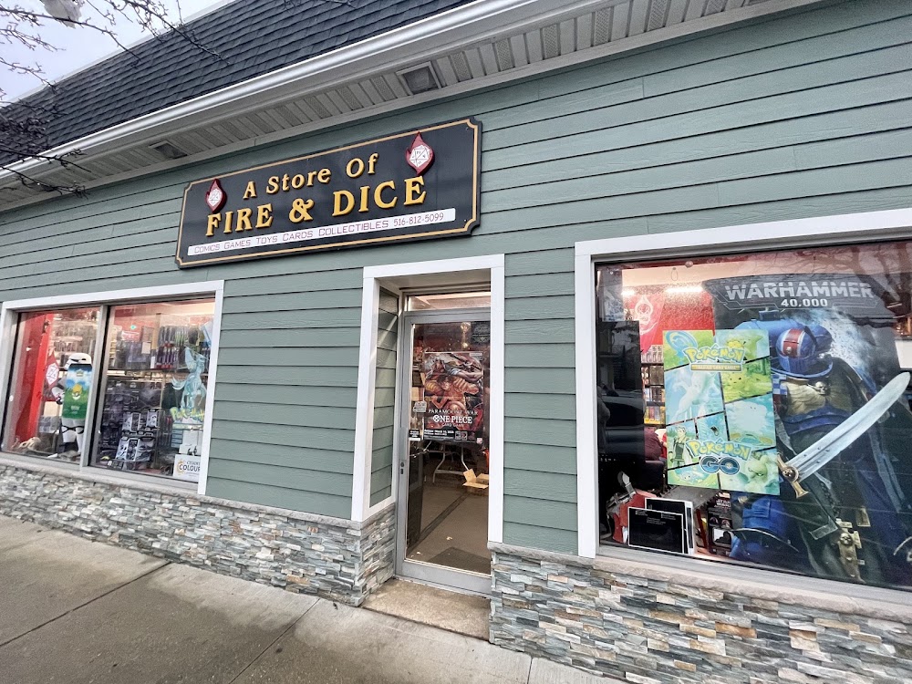 A Store of Fire & Dice, tienda de TCG en Lynbrook
