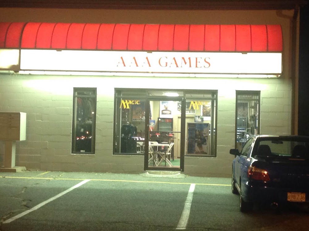 AAA Games Arena, tienda de TCG en Wilbraham