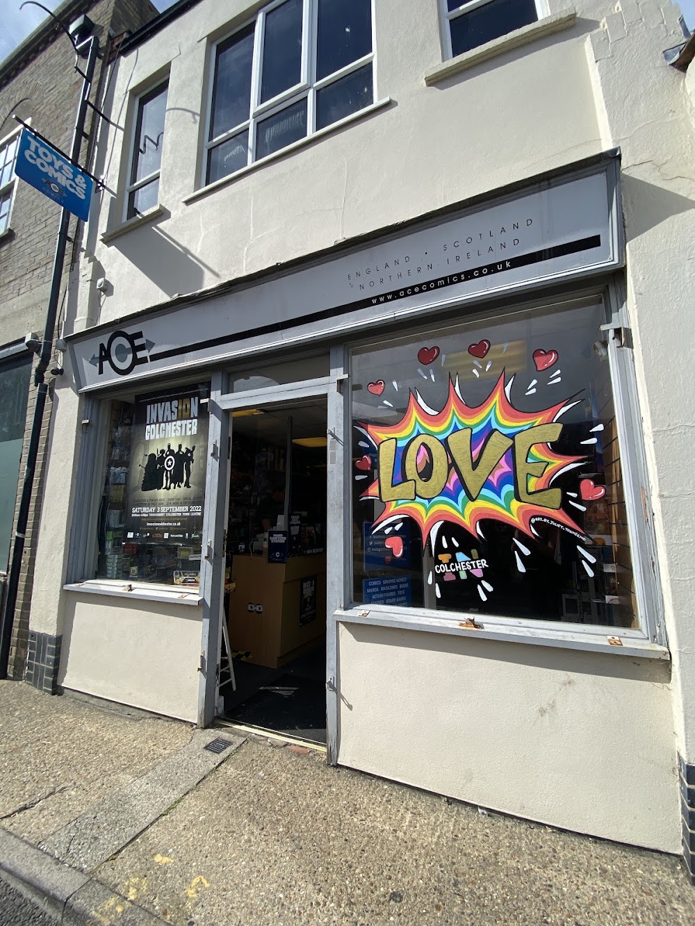 Ace Comics Colchester, tienda de TCG en Colchester