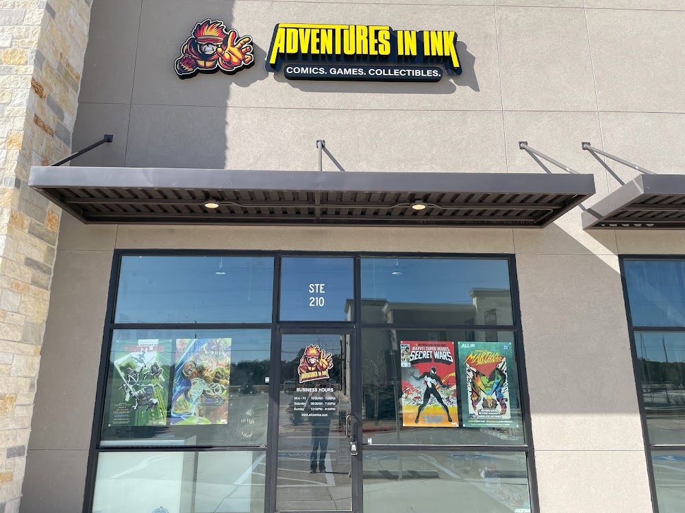 Adventures in Ink, tienda de TCG en Leander