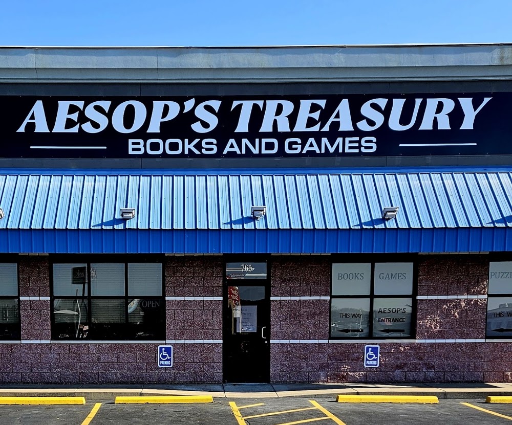Aesop's Treasury Books and Games, tienda de TCG en Farmington