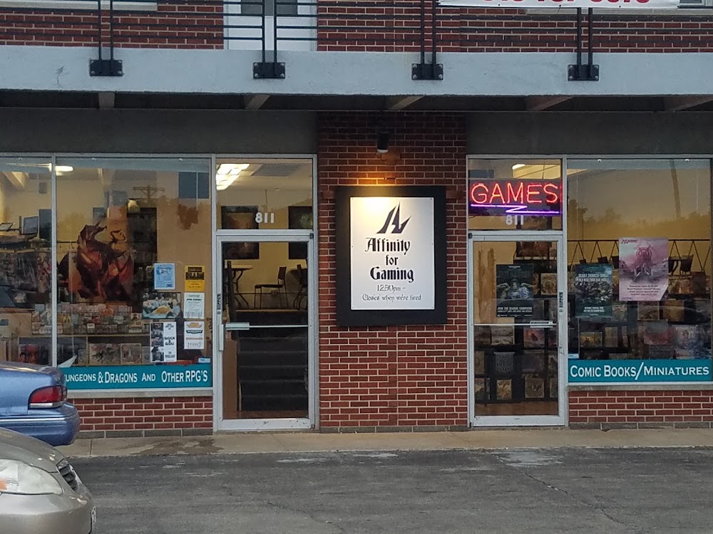 Affinity for Gaming, tienda de TCG en DeKalb