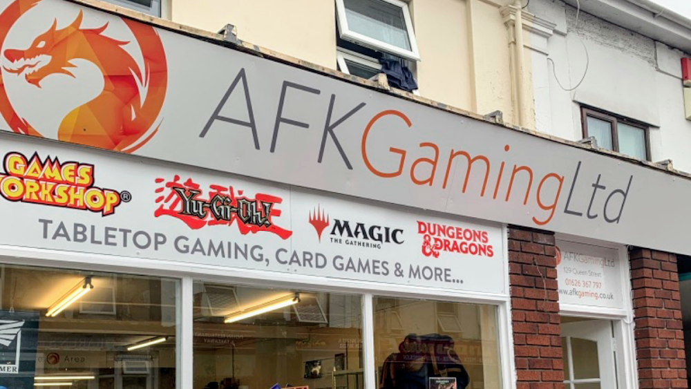 AFK Gaming Ltd, tienda de TCG en Teignbridge