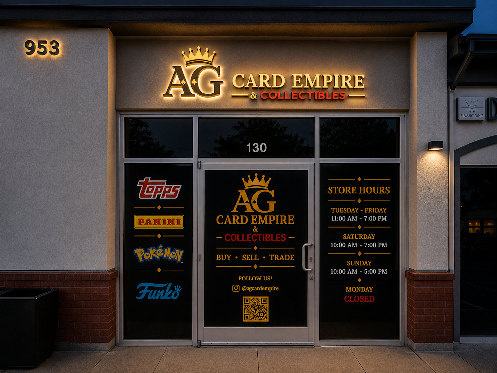 AG Card Empire and Collectibles, tienda de TCG en Roseville