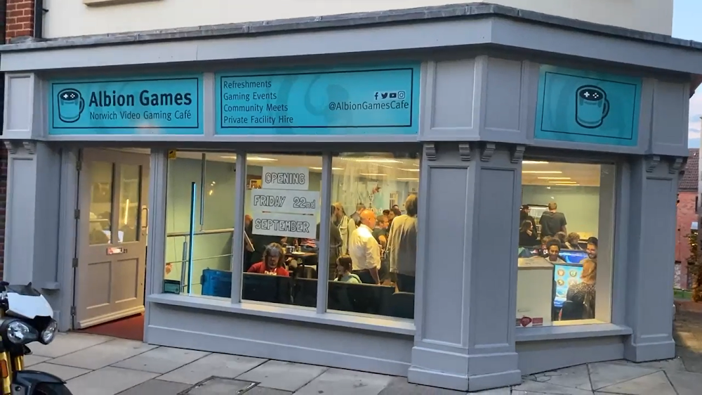 Albion Games Café, tienda de TCG en Norwich