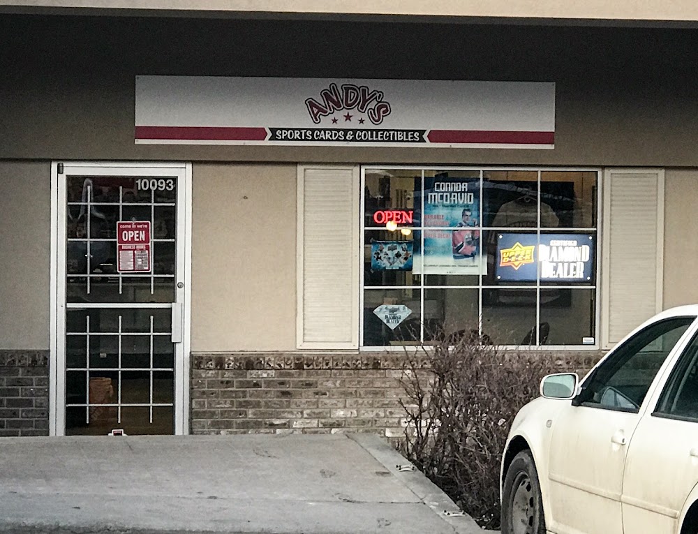 Andy's Sportscards & Collectibles, tienda de TCG en Calgary