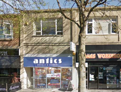 Antics, tienda de TCG en Plymouth