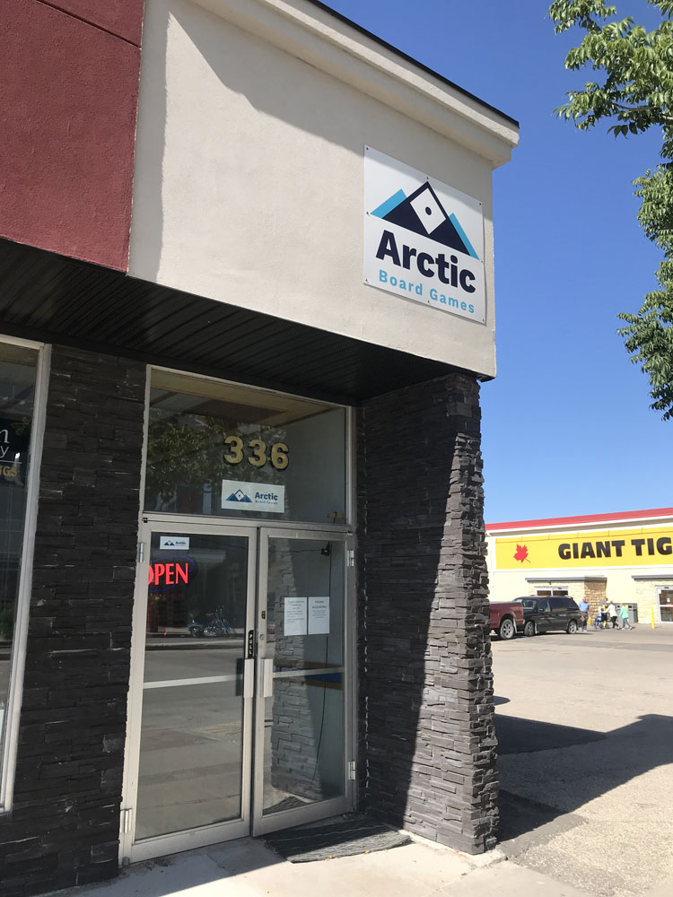 Arctic Board Games, tienda de TCG en Steinbach