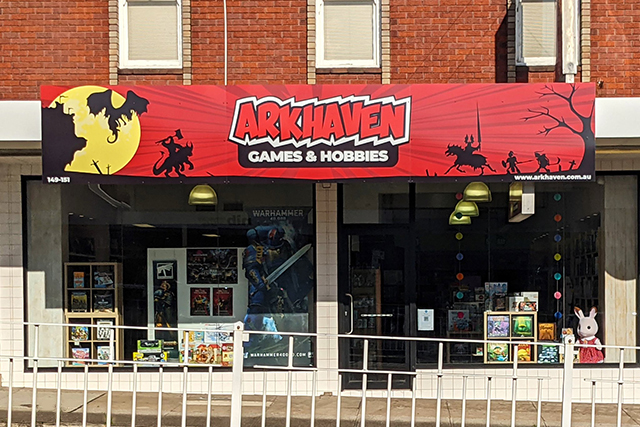 Arkhaven Games & Hobbies, tienda de TCG en Charlestown