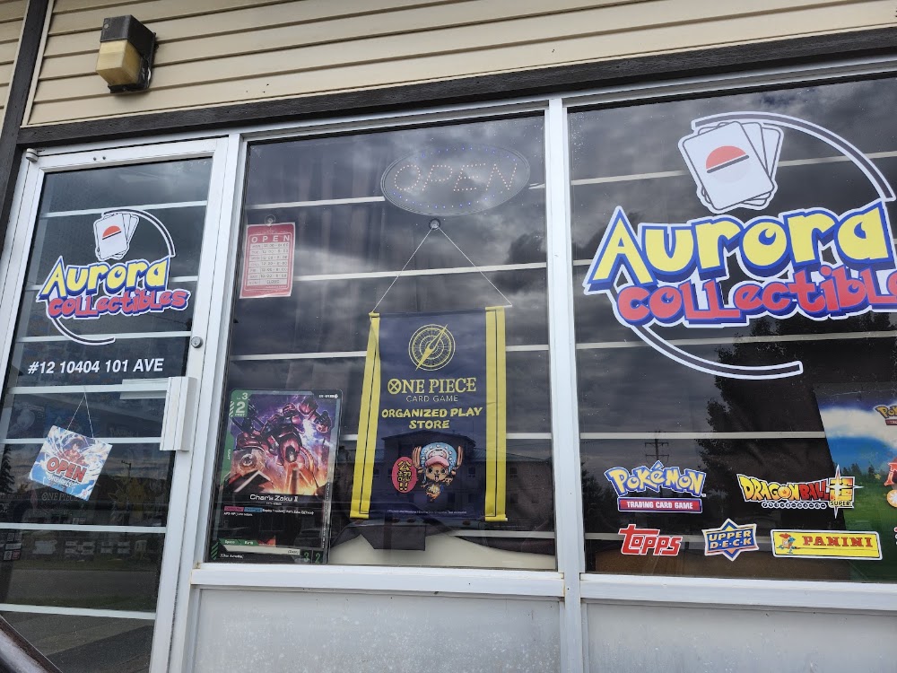 Aurora Collectibles, tienda de TCG en Fort St. John