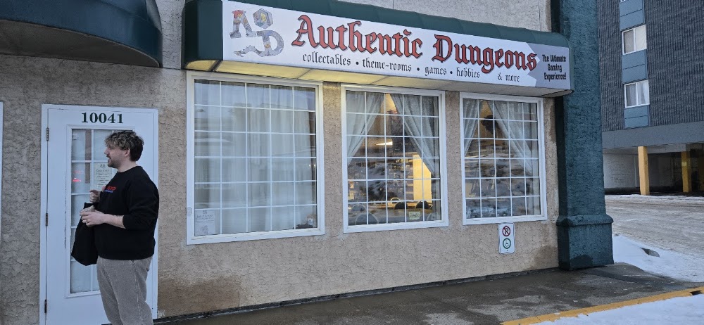 Authentic Dungeons, tienda de TCG en Edmonton