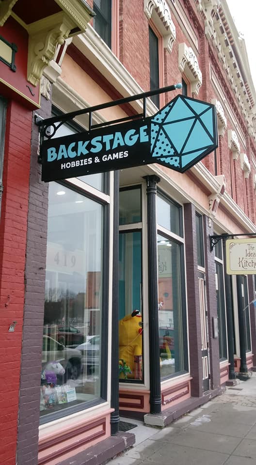 Backstage Hobbies & Games Manistee, a TCG store in Manistee