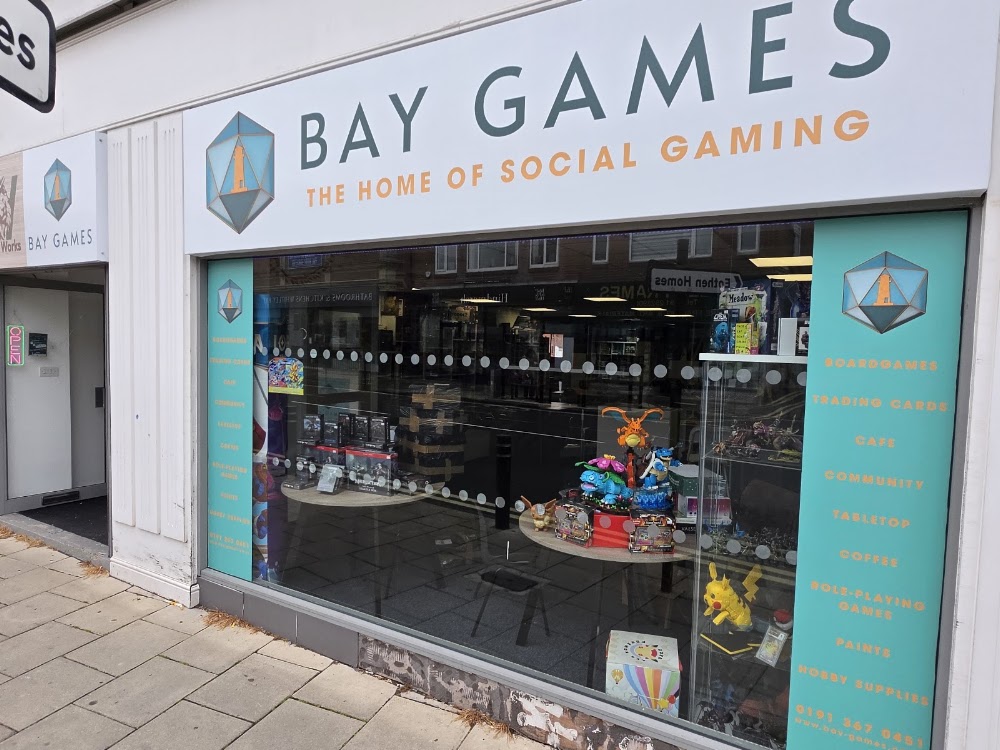 Bay Games ltd, tienda de TCG en Whitley Bay