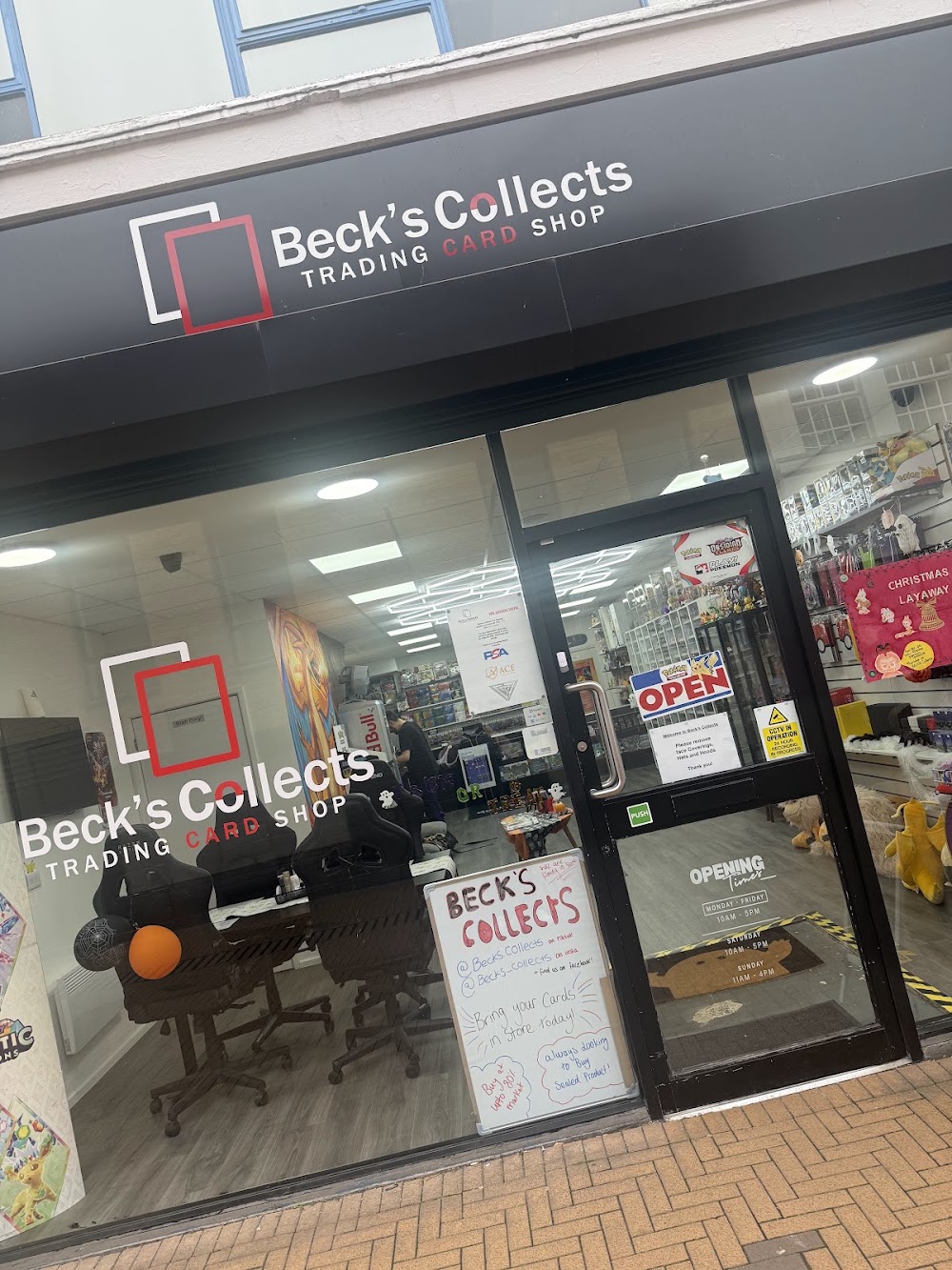 Becks Collects, tienda de TCG en Barnsley