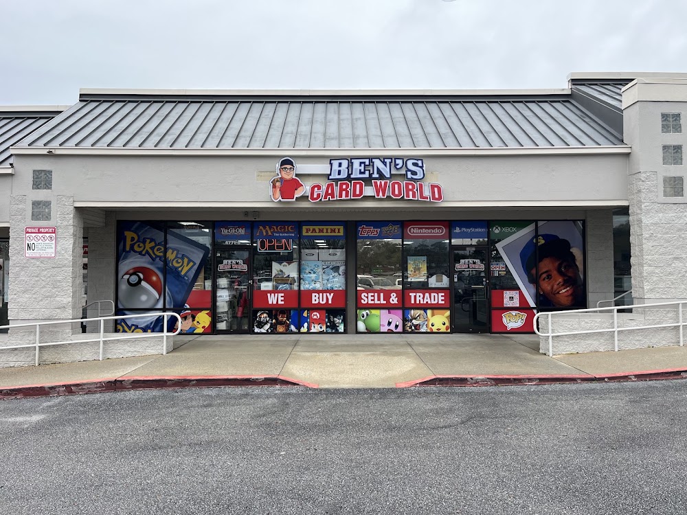 Ben's Card World, tienda de TCG en Pensacola