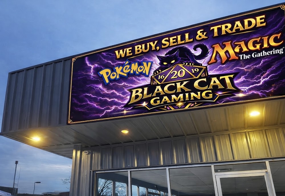 Black Cat Gaming, tienda de TCG en Sperry