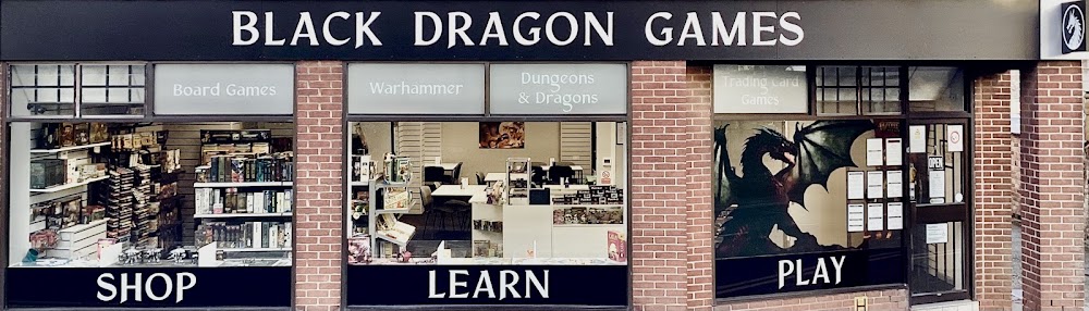 Black Dragon Games, tienda de TCG en Melton Mowbray
