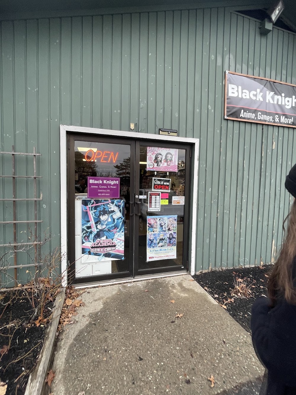 Black Knight Anime, tienda de TCG en Essex Junction