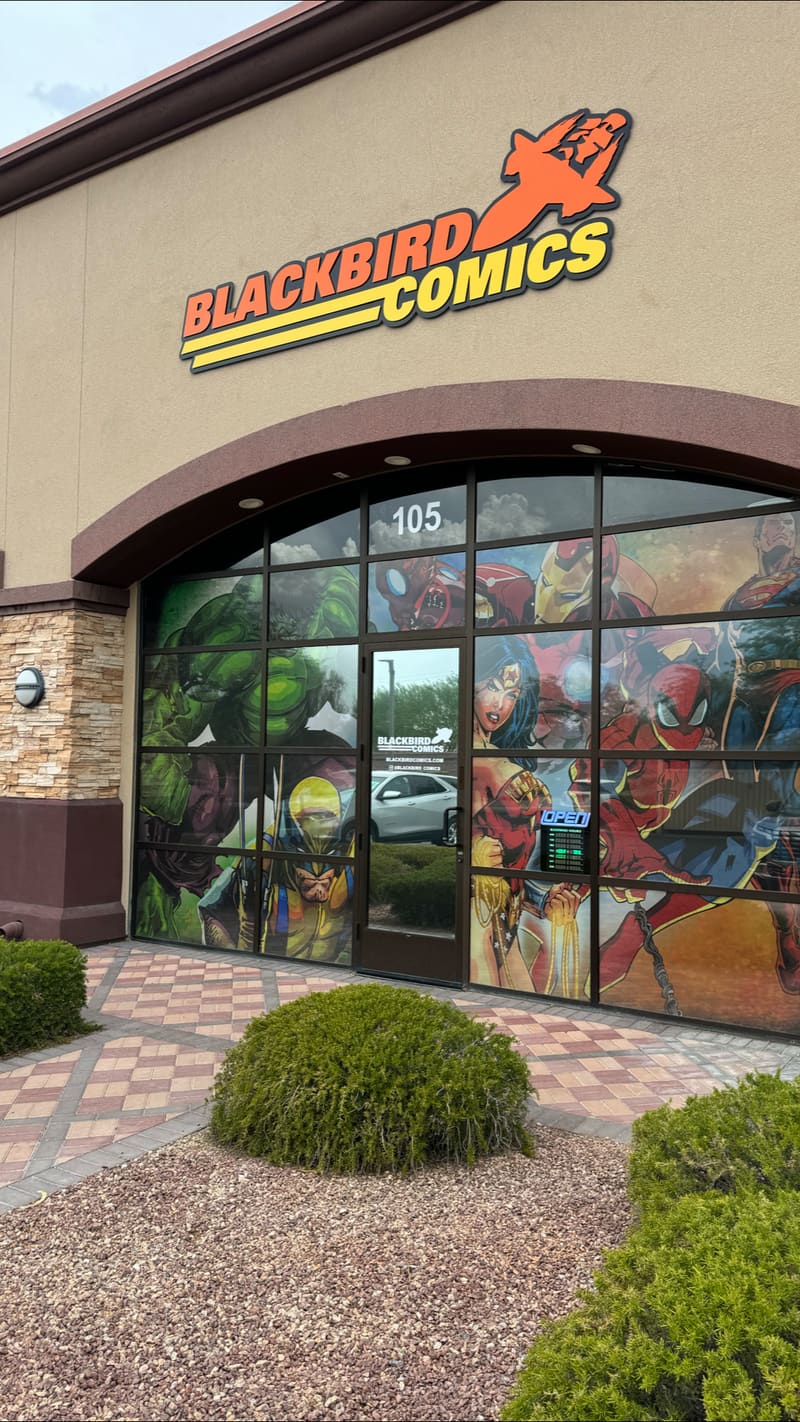 Blackbird Comics, tienda de TCG en North Las Vegas