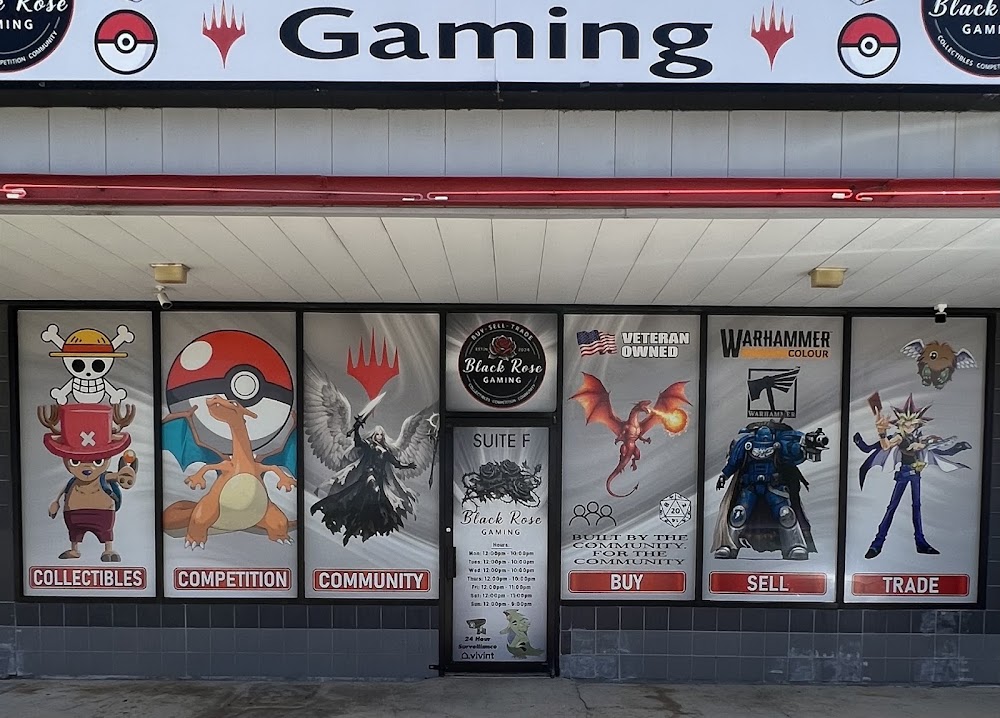 BlackRoseGamingLLC, tienda de TCG en Temple