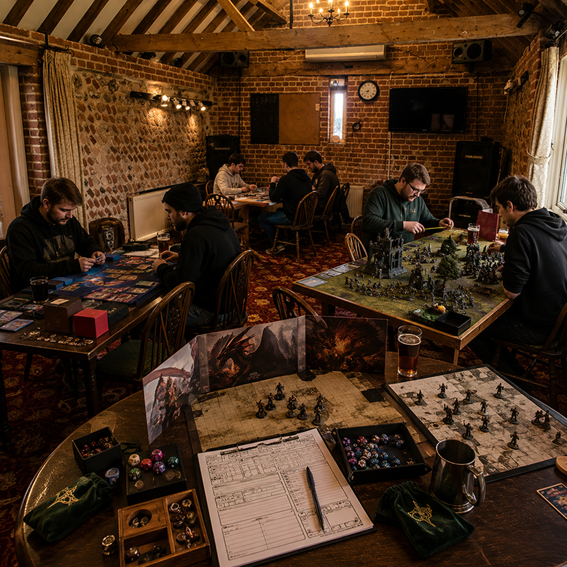 Board & Barrel - Roughton, tienda de TCG en Roughton