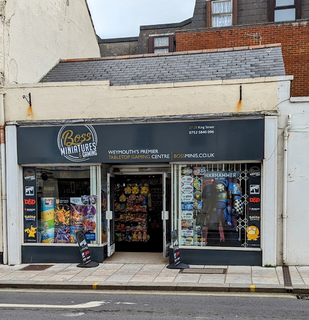 Boss Miniatures and Gaming, tienda de TCG en Weymouth