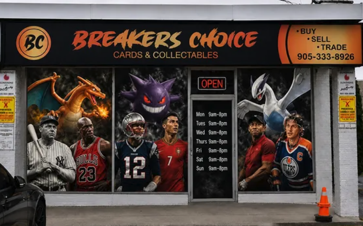 BREAKERS CHOICE, tienda de TCG en Burlington