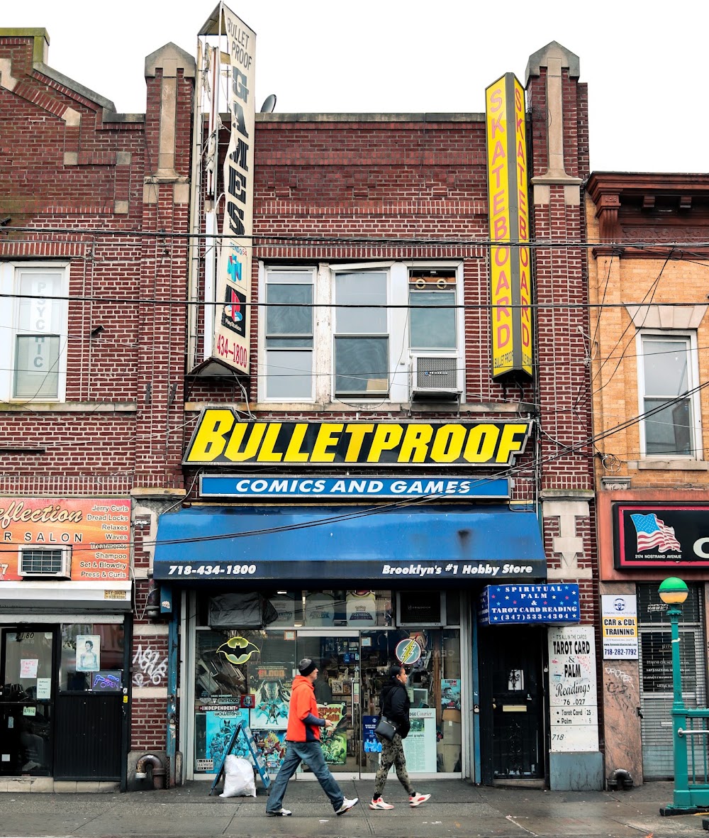 Bulletproof Comics and Games, tienda de TCG en Brooklyn