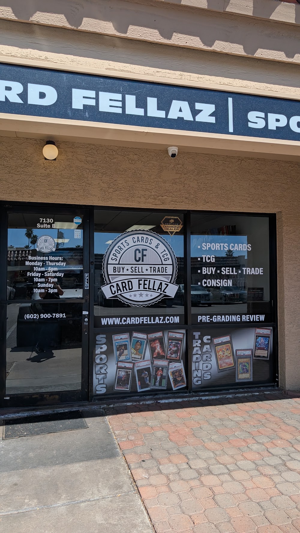 card fellaz, tienda de TCG en Scottsdale