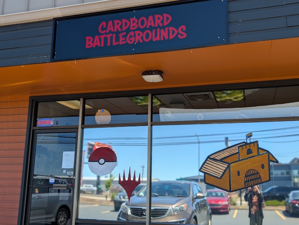 Cardboard Battlegrounds, tienda de TCG en Eugene
