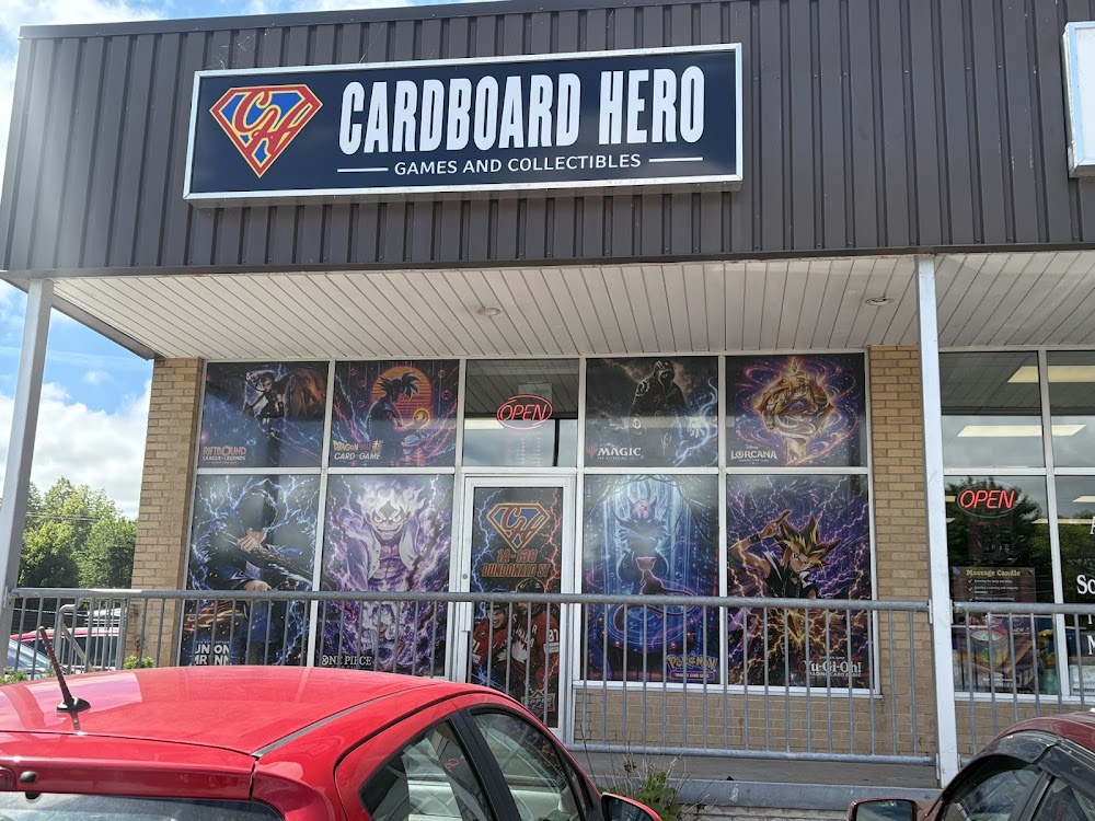 Cardboard Hero Games And Collectibles Fredericton Inc., tienda de TCG en Fredericton