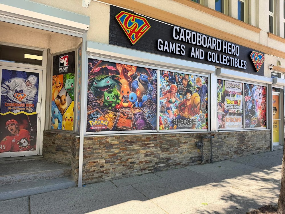 CARDBOARD HERO GAMES AND COLLECTIBLES, tienda de TCG en Oshawa