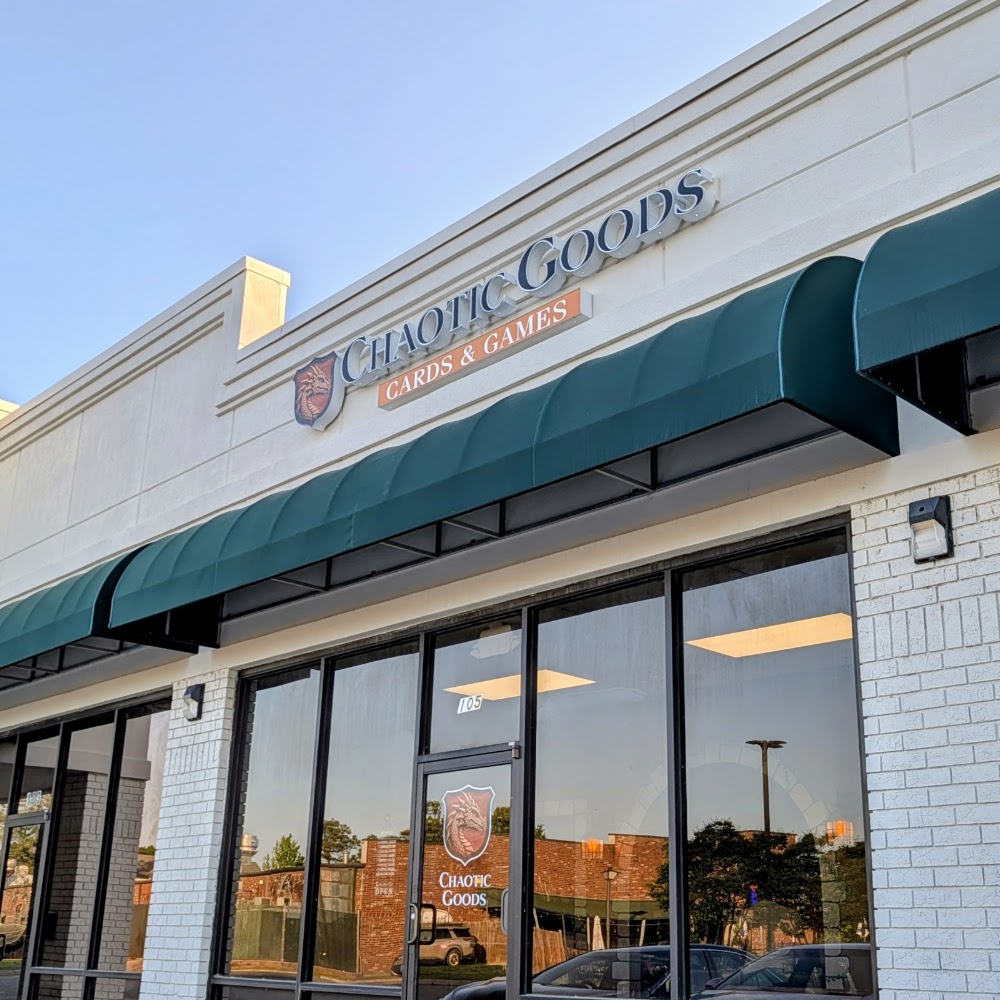 Chaotic Goods Cards and Games, tienda de TCG en Memphis