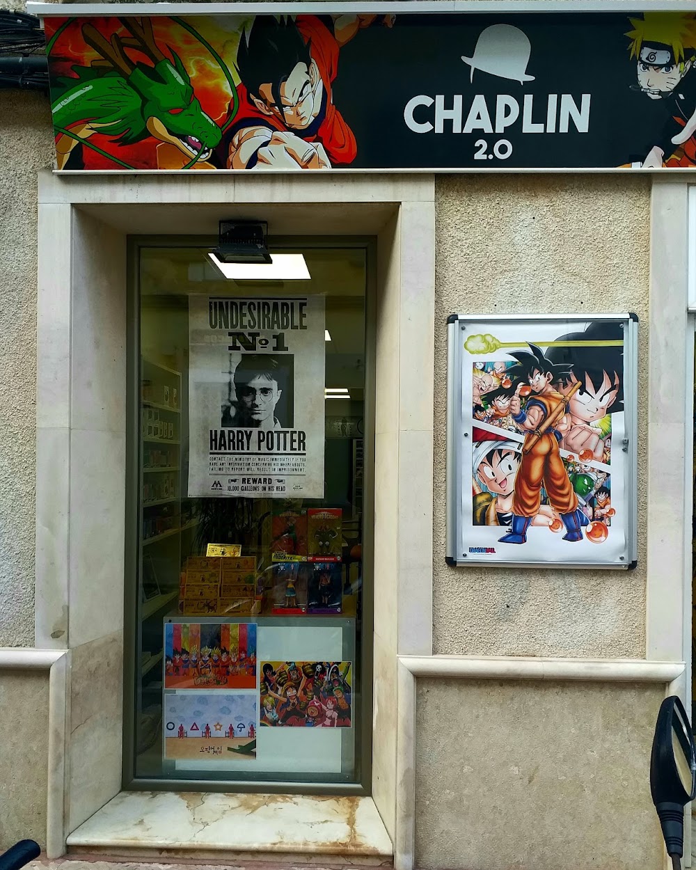 Chaplin 2.0, tienda de TCG en Mahón