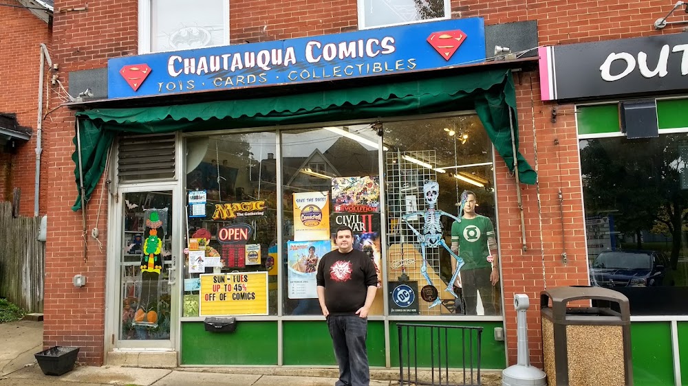 Chautauqua Comics, tienda de TCG en Jamestown