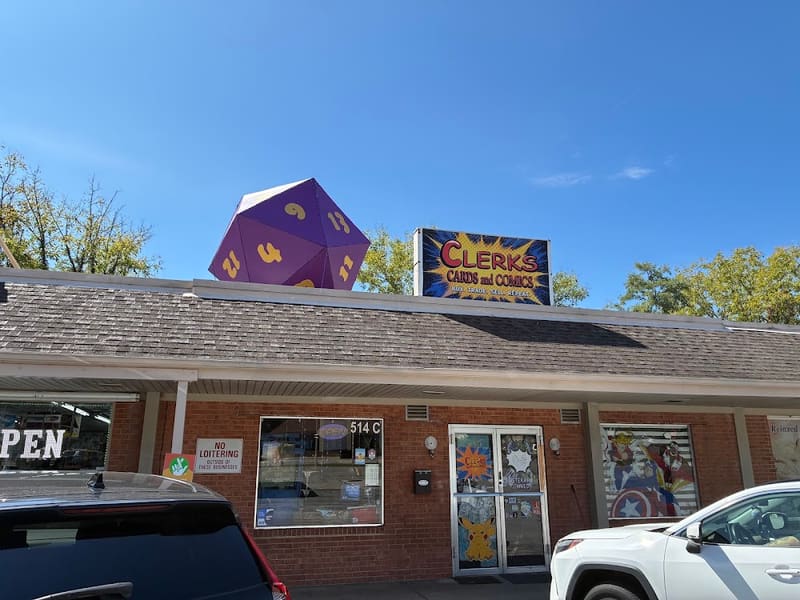 Clerks, Cards and Comics, a TCG store in Bedford