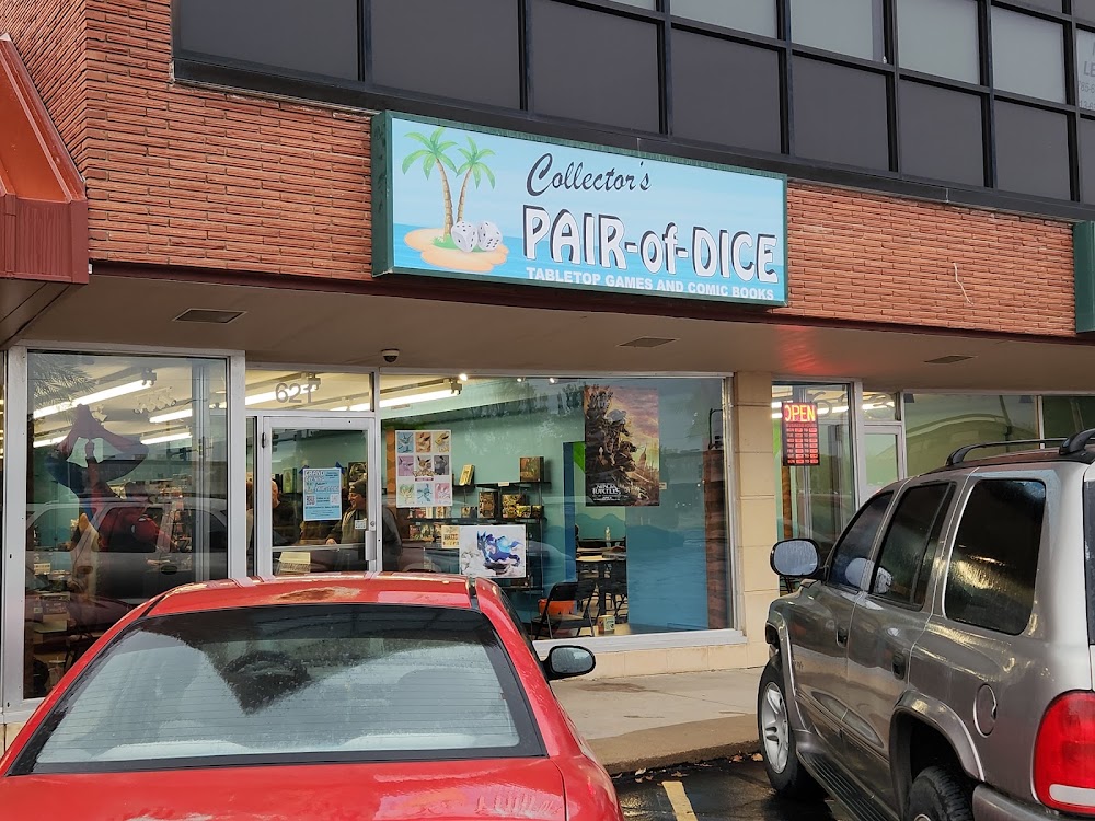 Collector's Pair-of-Dice, tienda de TCG en Salina