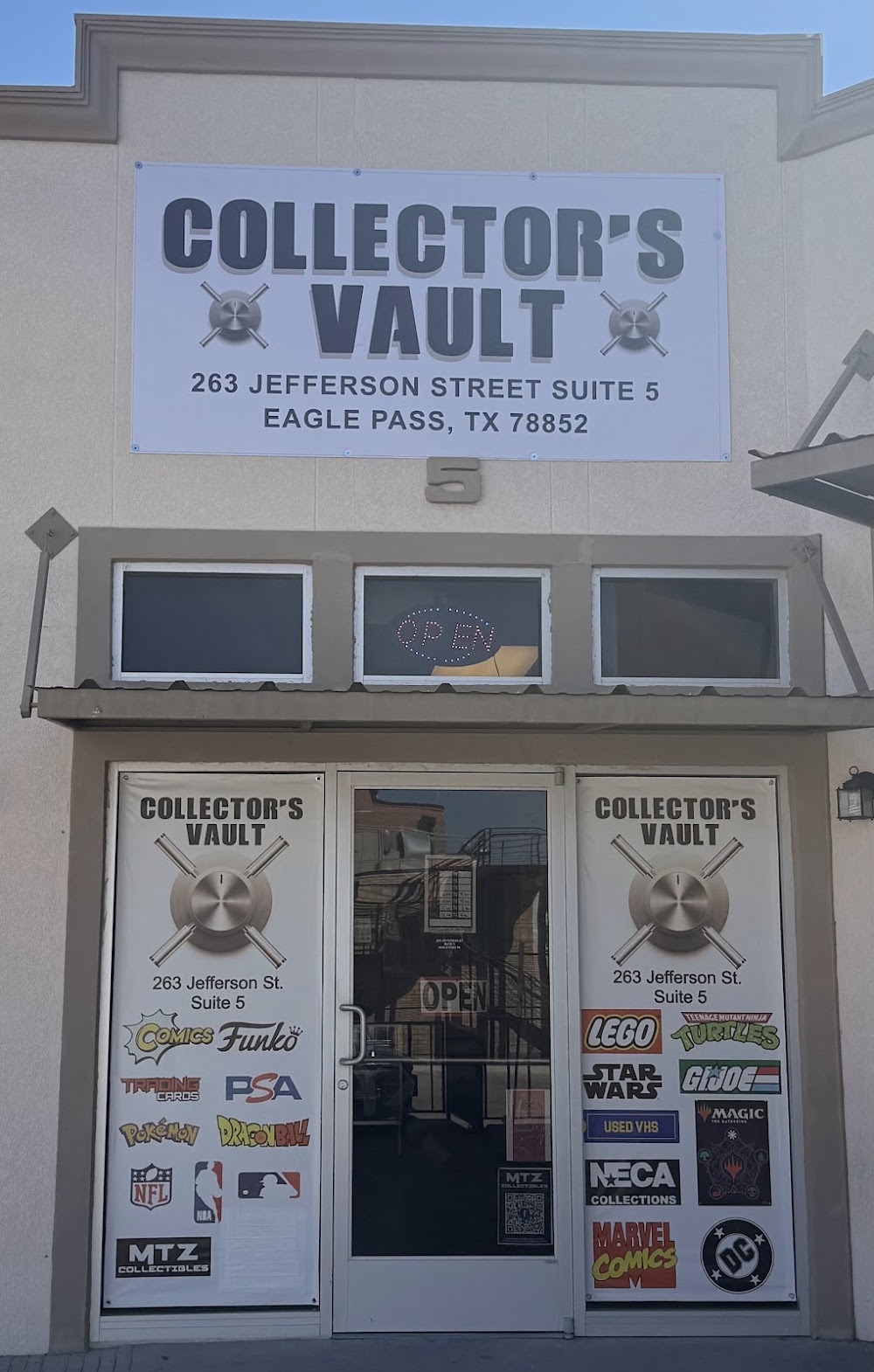 Collectors Vault, tienda de TCG en Eagle Pass
