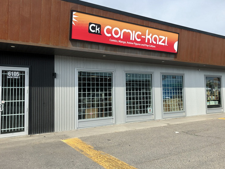 Comic-Kazi, tienda de TCG en Calgary