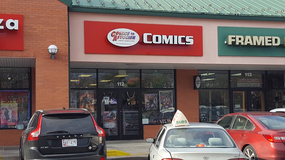 Comics To Astonish Inc, tienda de TCG en Columbia