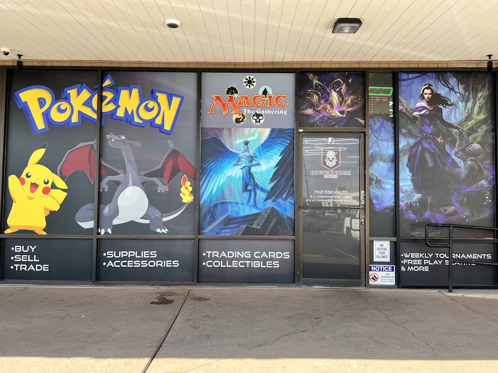 Commander Games LV, tienda de TCG en Las Vegas