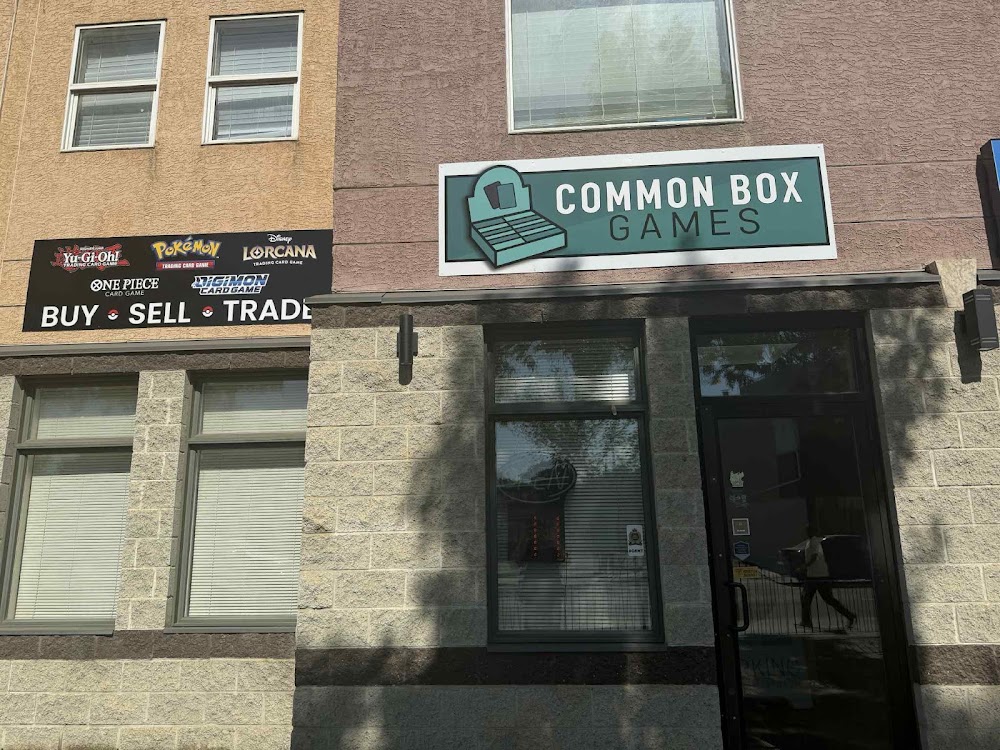 Common Box Games, tienda de TCG en Edmonton