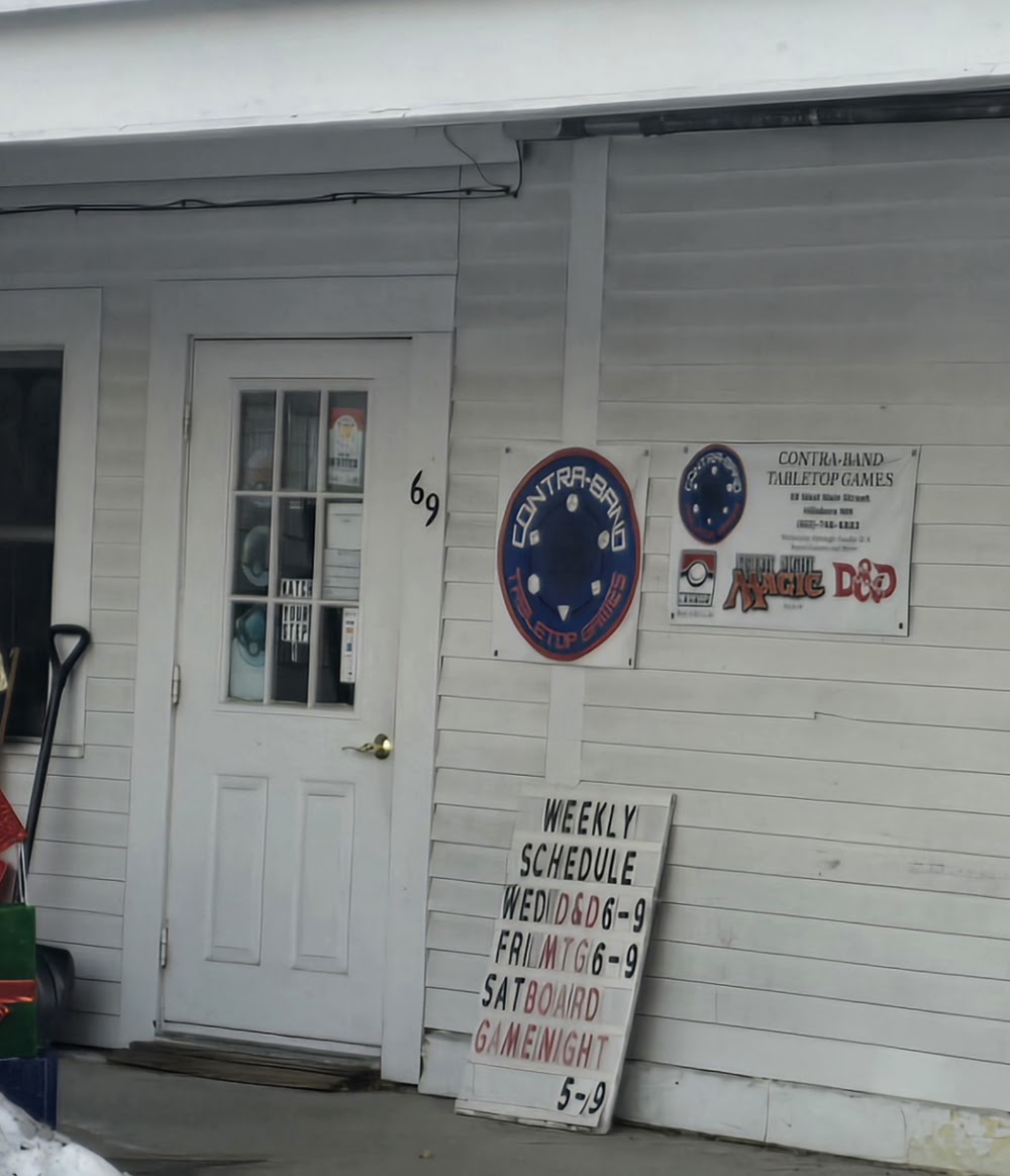 Contraband Tabletop Games, a TCG store in Hillsborough