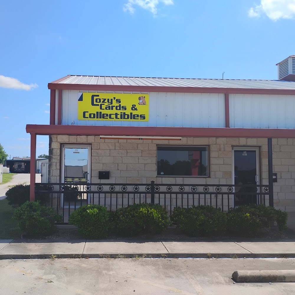 Cozy's Cards and Collectibles, tienda de TCG en Springtown