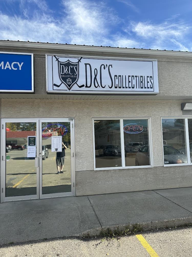 D&C’s Collectibles, tienda de TCG en Whitecourt