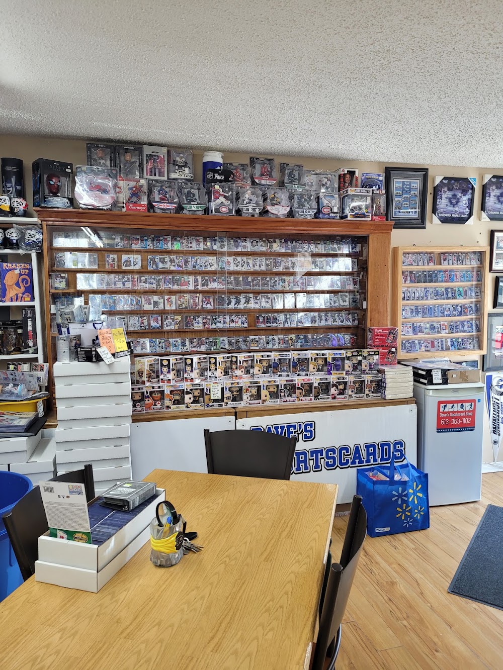 Dave's Sportscard Shop, tienda de TCG en Cornwall
